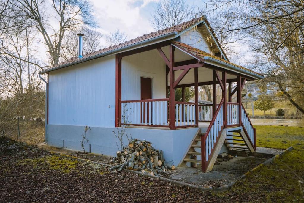 Le Chalet Du Bout Du Monde, En Bord De Riviere ! Grez-sur-Loing 외부 사진